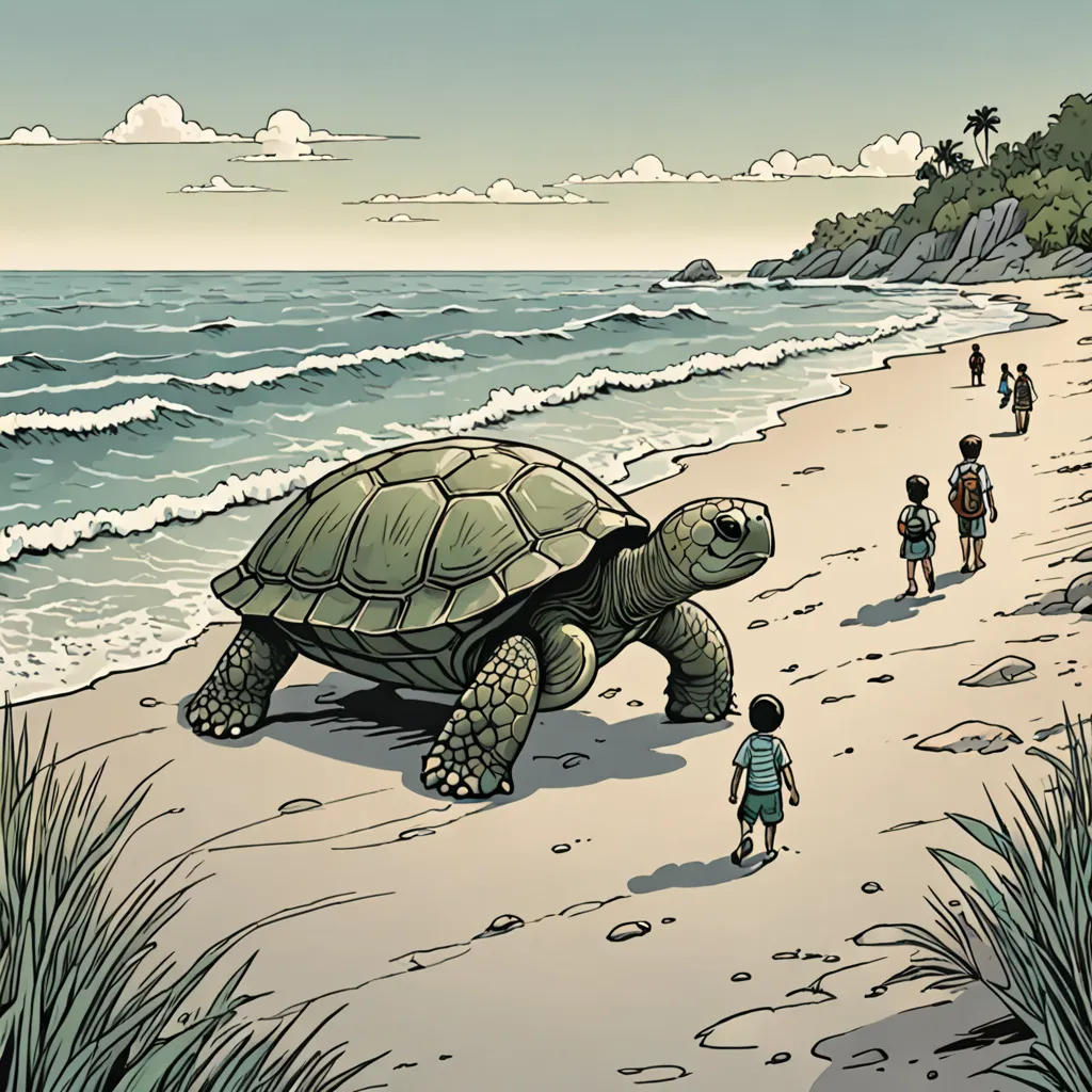 The Lost Turtle's Journey Home