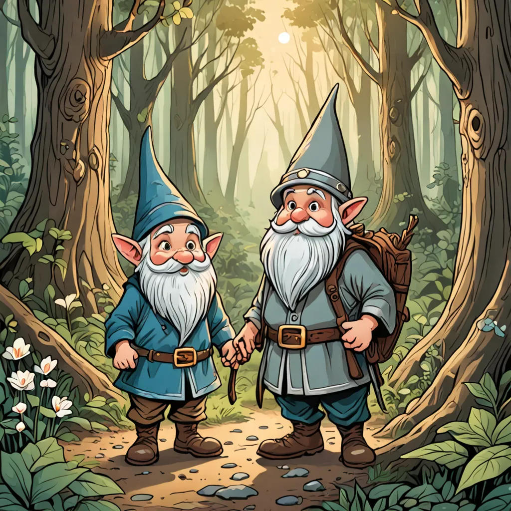 The Gnome and the Fairy: The Battle of the Magical Forest