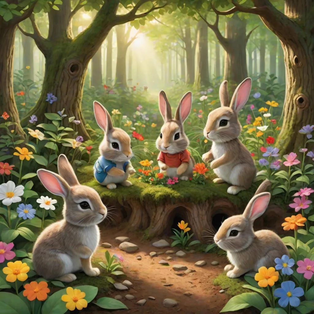 The Best Friends in the Forest