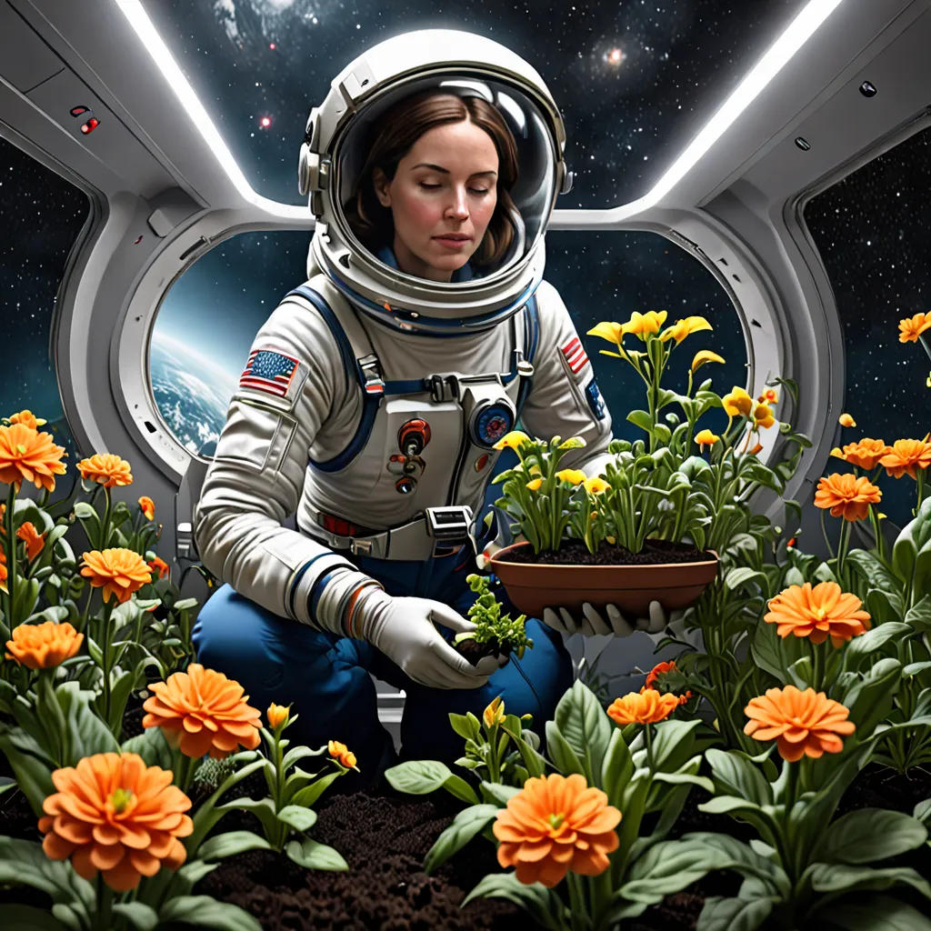 Mary's Galactic Garden