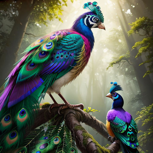 The Prideful Peacock