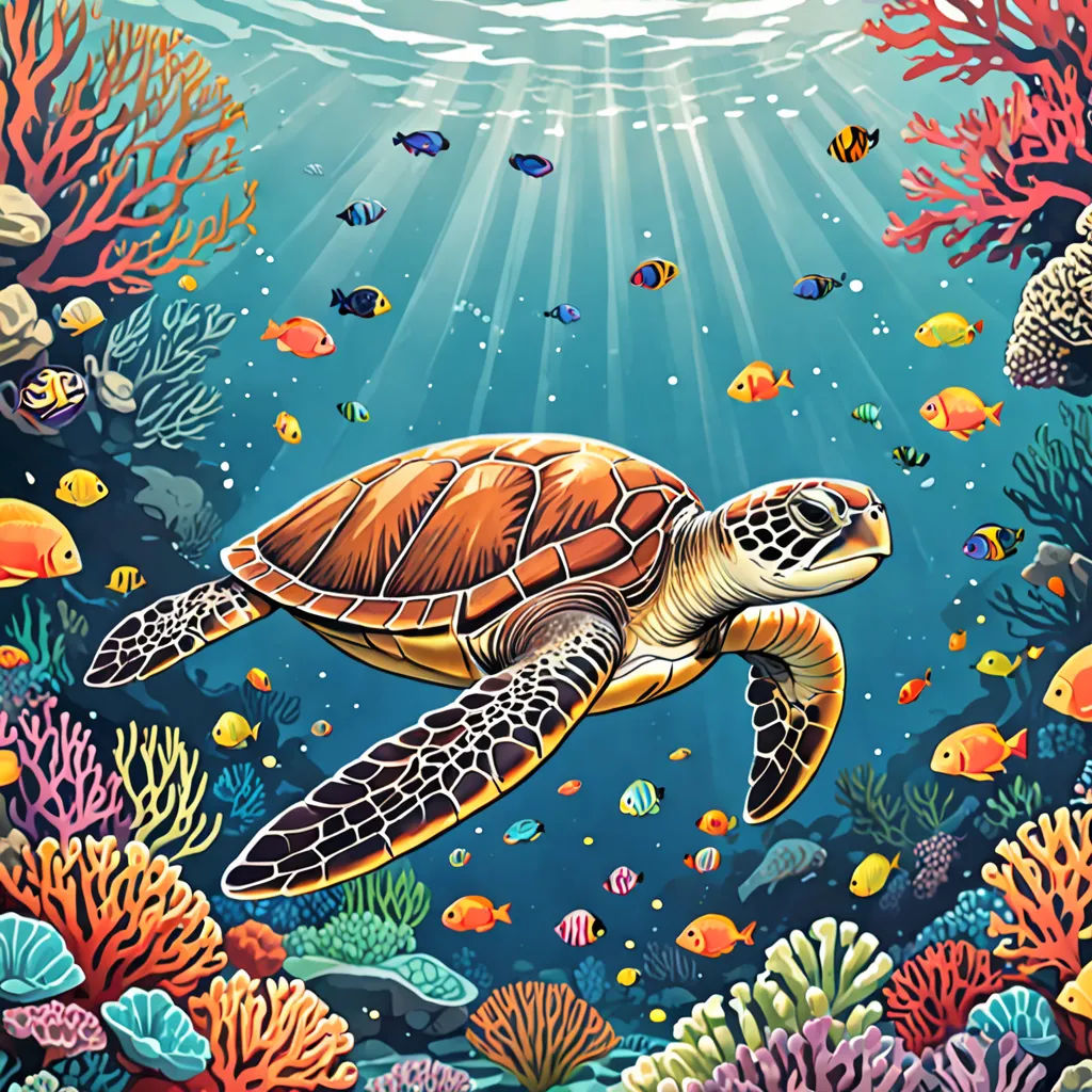 El Viaje de la Tortuga Marina