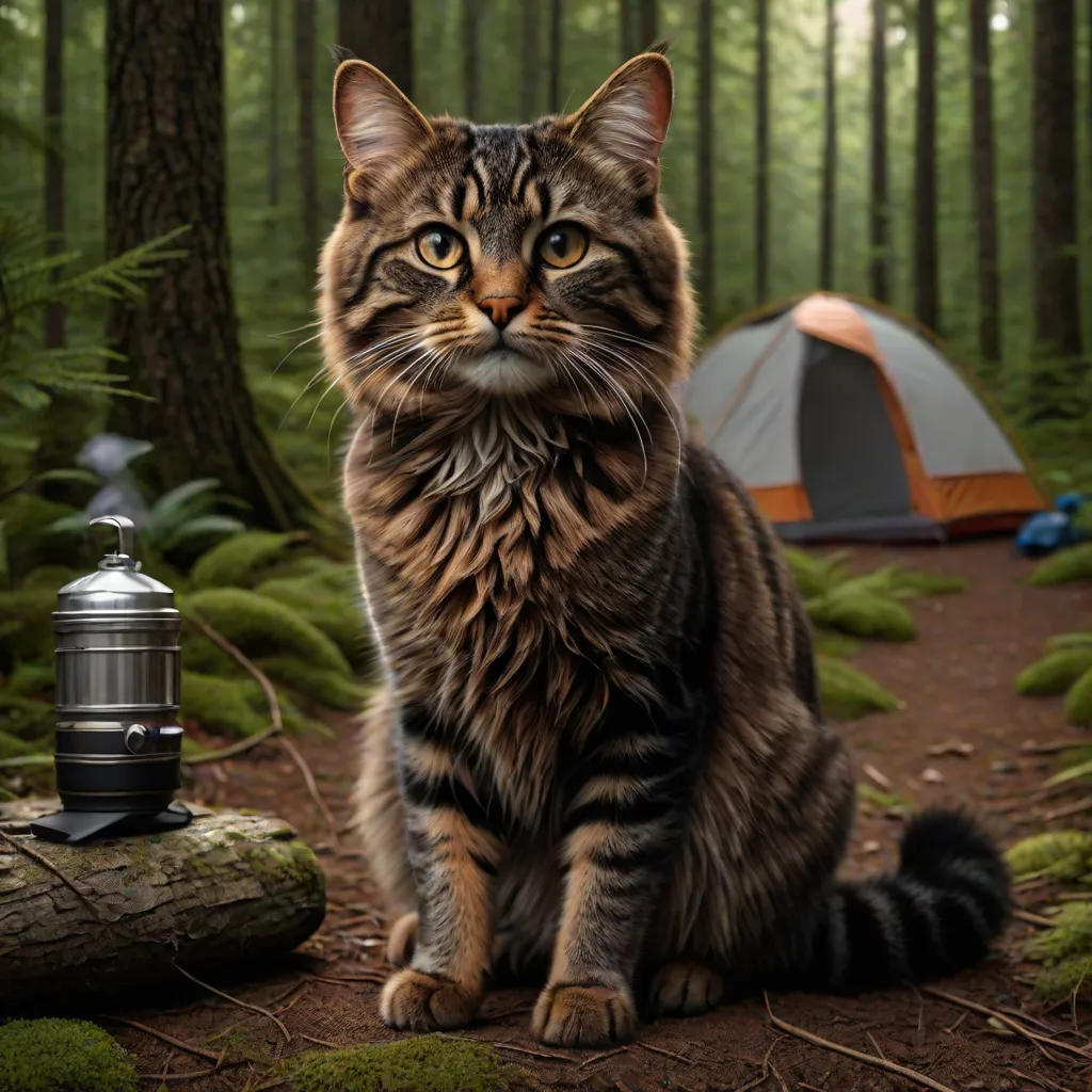 Copi the Camping Cat