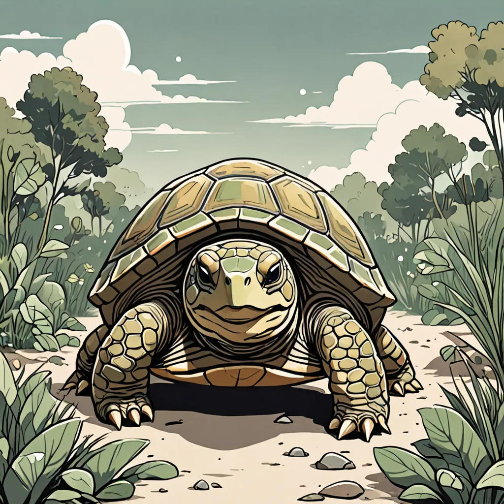 The Brave Little Turtle