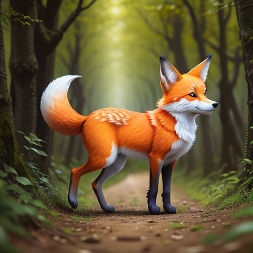 The Little Fox's Search