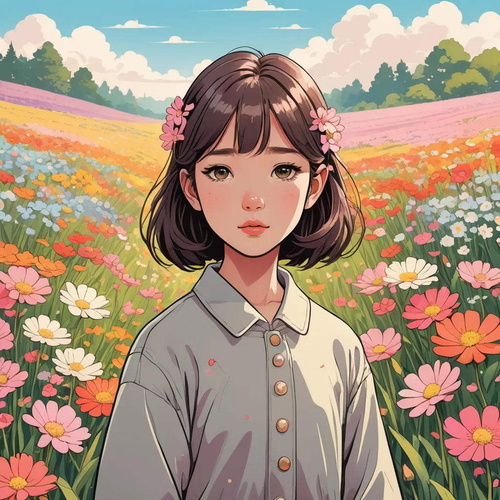 The Gift of Fluttering Flowers