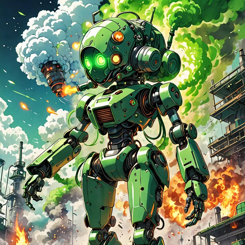 The Farting Robot Girl