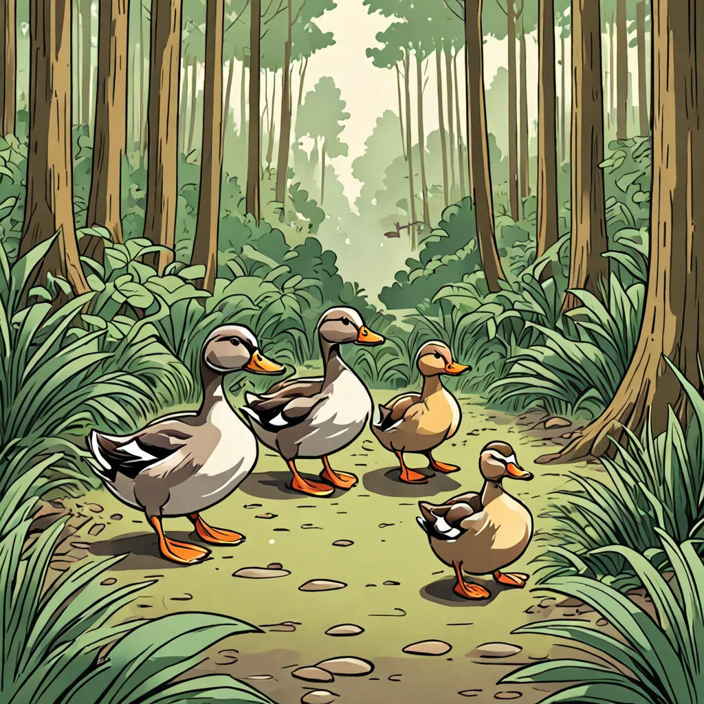 The Duck Family Adventures
