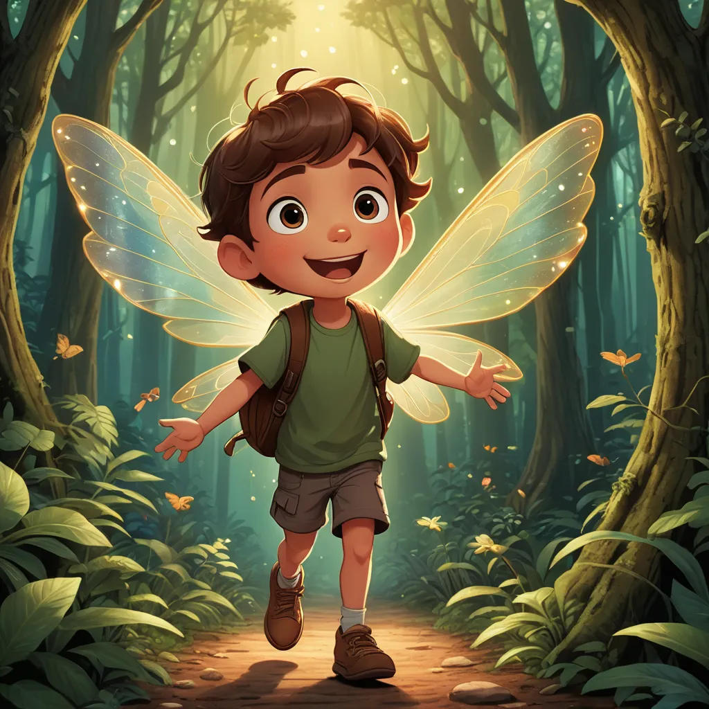 Joãozinho's Adventure in the Enchanted Forest