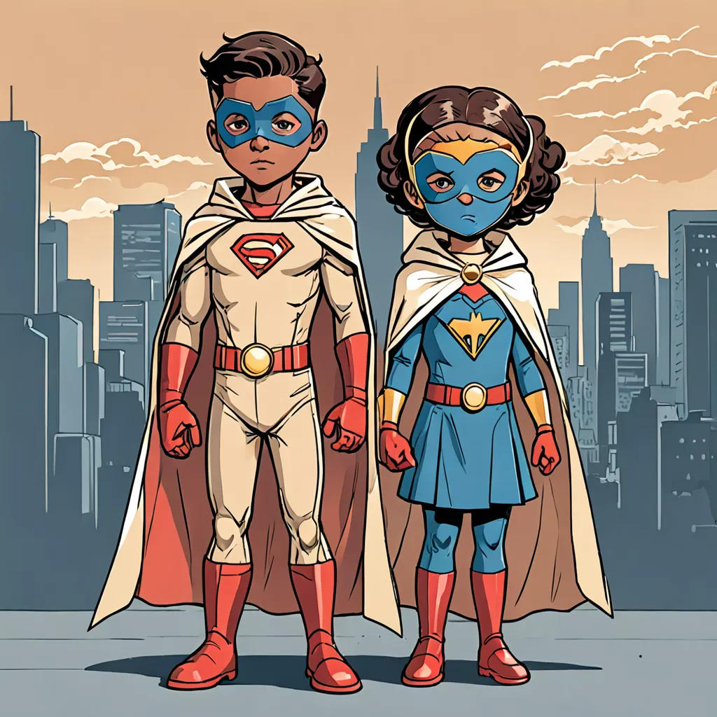 Superhero Siblings