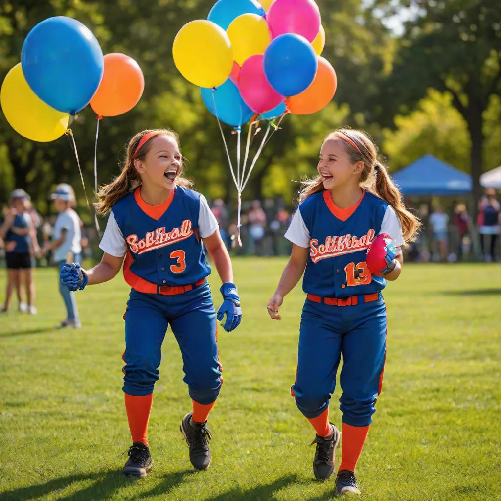 Emma and Claire's Softball Birthday Bash
