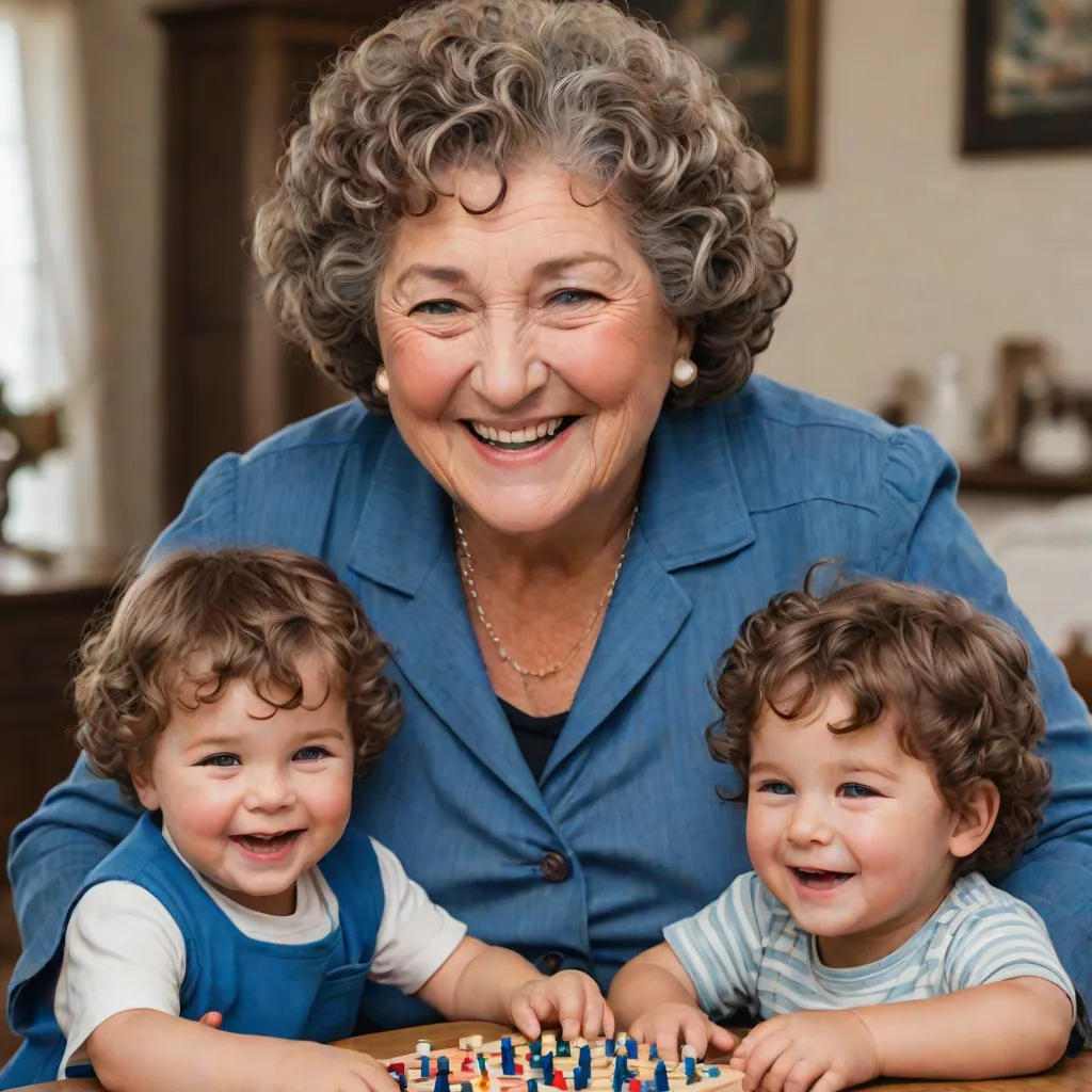Nonna Sue and Her Blue-Eyed Crew