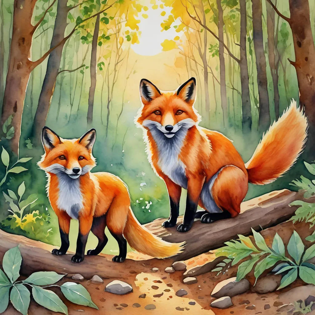 The Fox and the Monkey