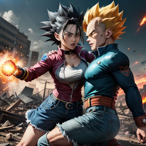 Dragon Ball Z Cosplay Powers Up With Battle Damaged Android 18