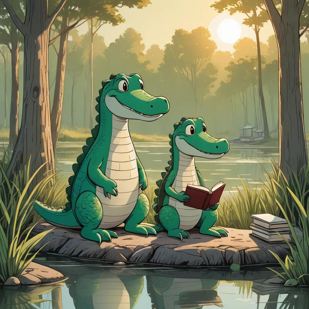 The Reading Journey of Gustavo the Alligator