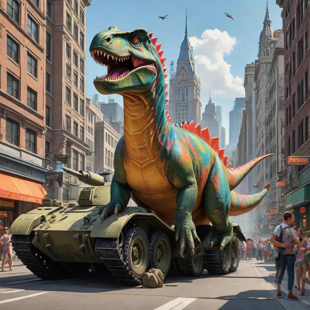 The Tank and the Dinosaur