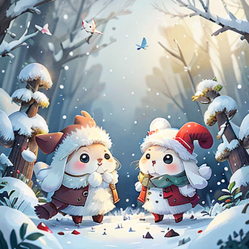 The Winter Adventure of a Little Rabbit