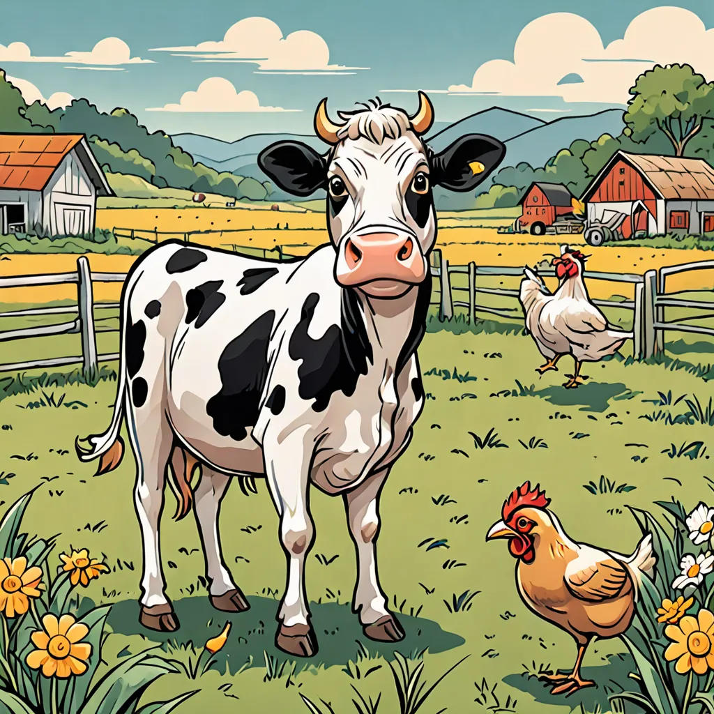 The Cow and the Chicken's Great Adventure