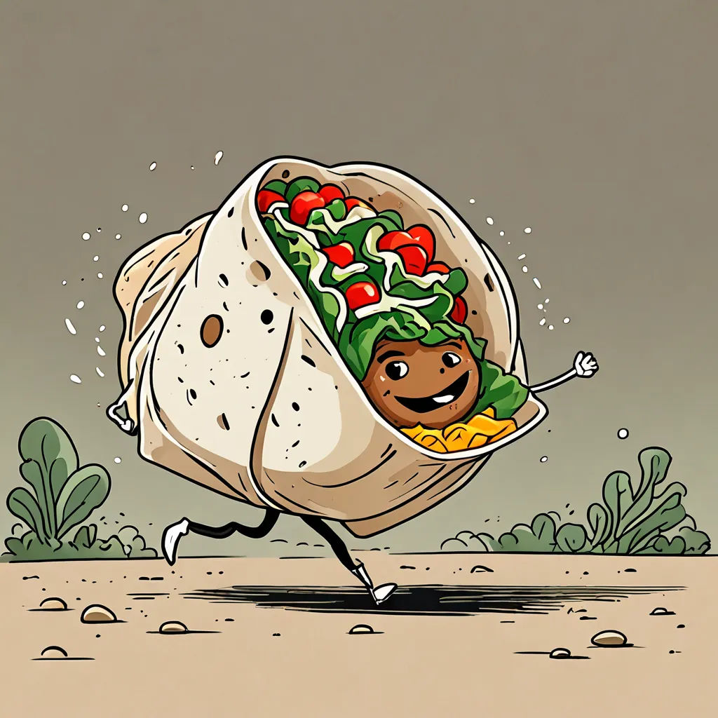 The Great Veggie Burrito Escape