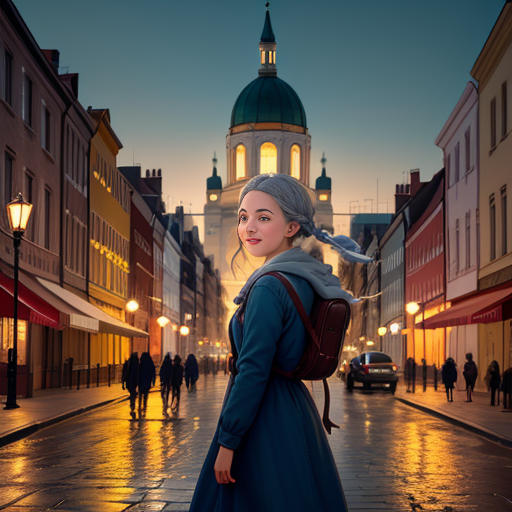 City Lights and Chapel Bells