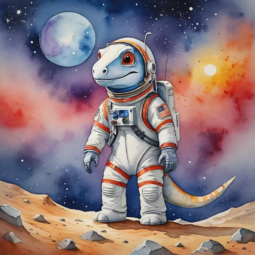 The Dinosaur Astronaut