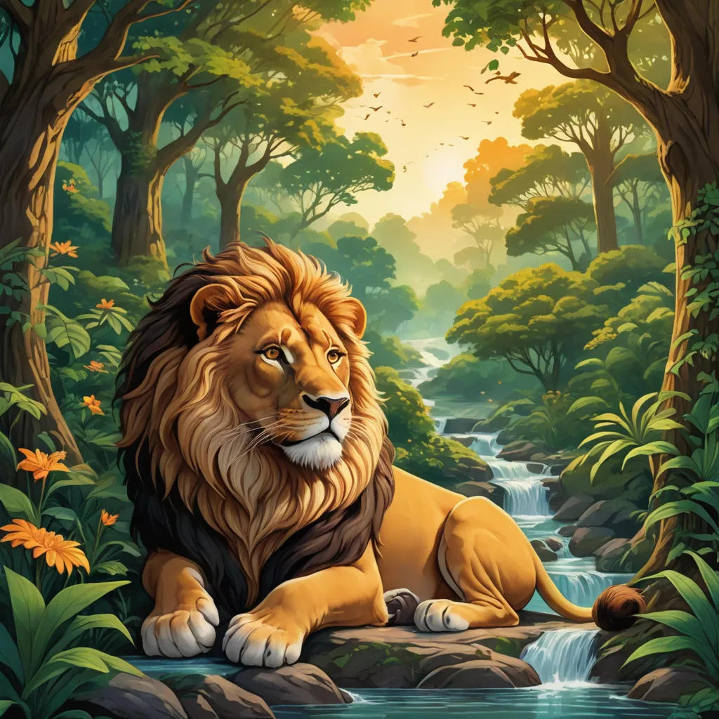 Leo the Lion and Samuel the Sign