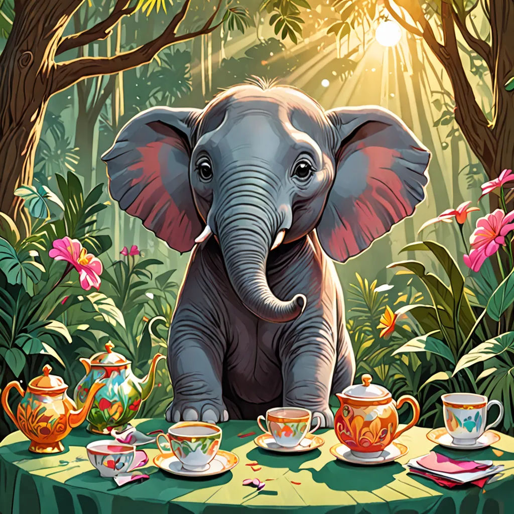 The next morning, Ellie woke up early. She was already thinking about the next tea party, planning to invite more friends and make it even more fun.