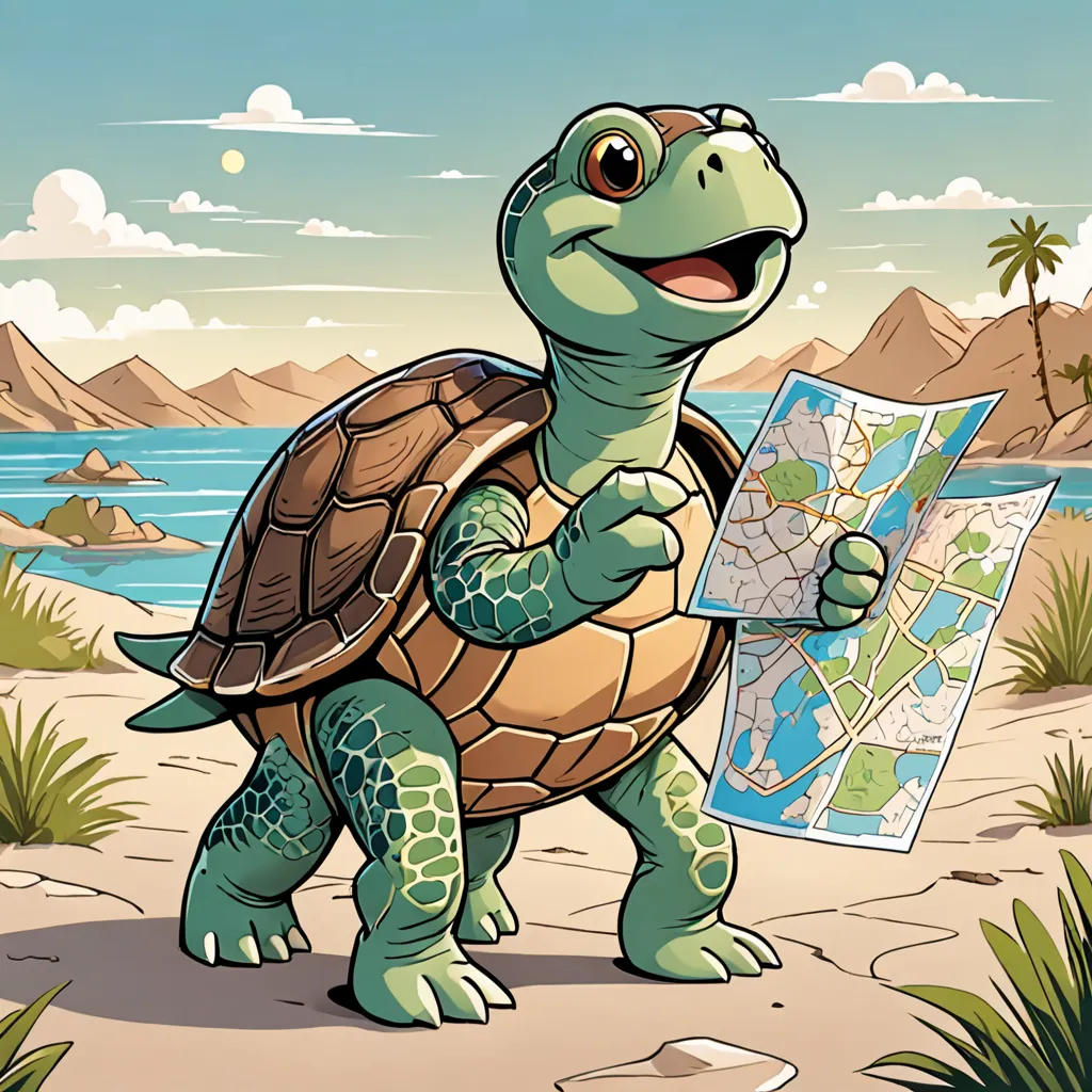 The Happy Turtle's Map