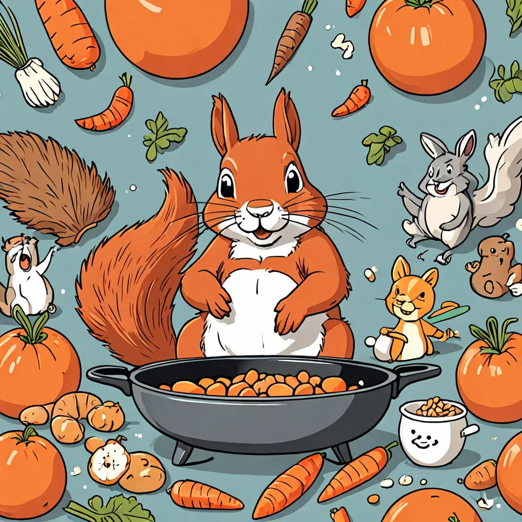 Peanut the Squirrel's Sweet Adventure