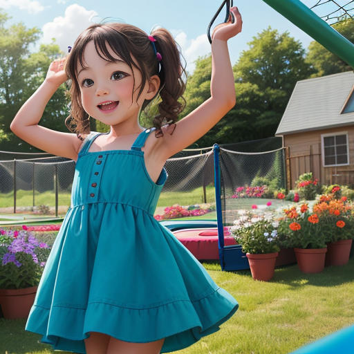 Emilia and the Magical Trampoline