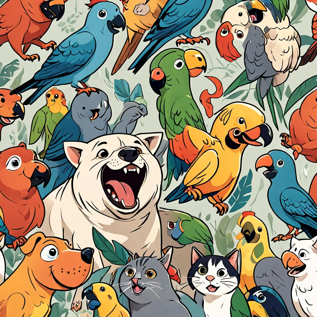 The Silly Adventures of Pet Friends