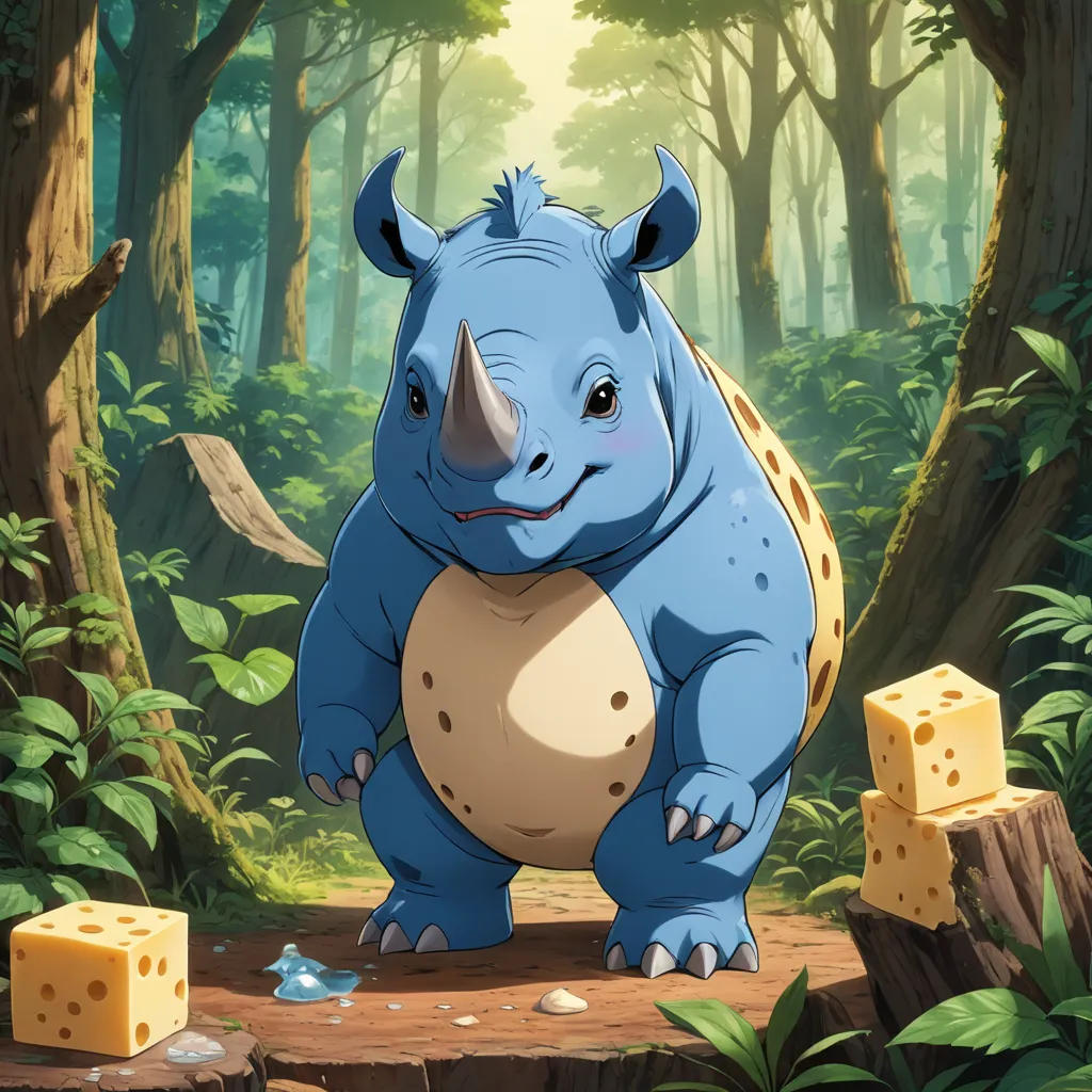 The Stinky Rhino and the Swiss Cheese