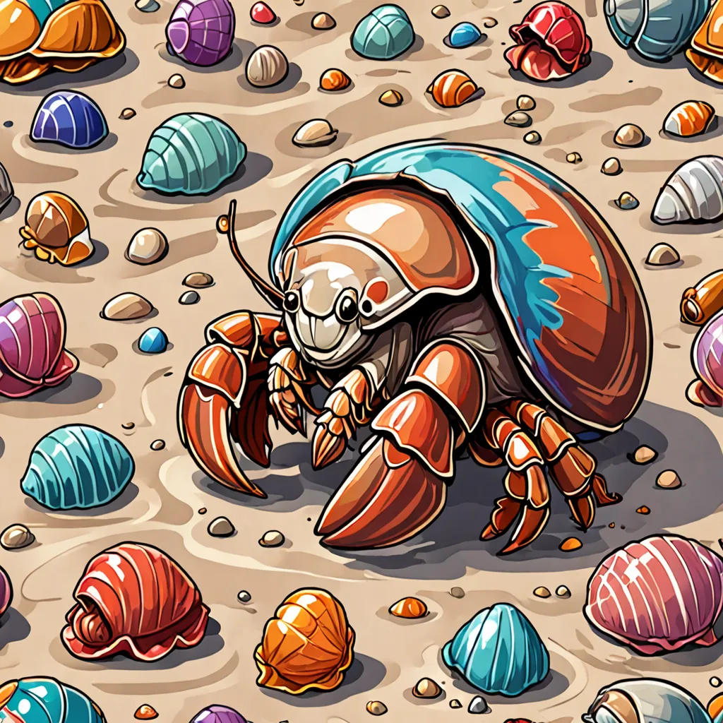 The Happy Hermit Crab