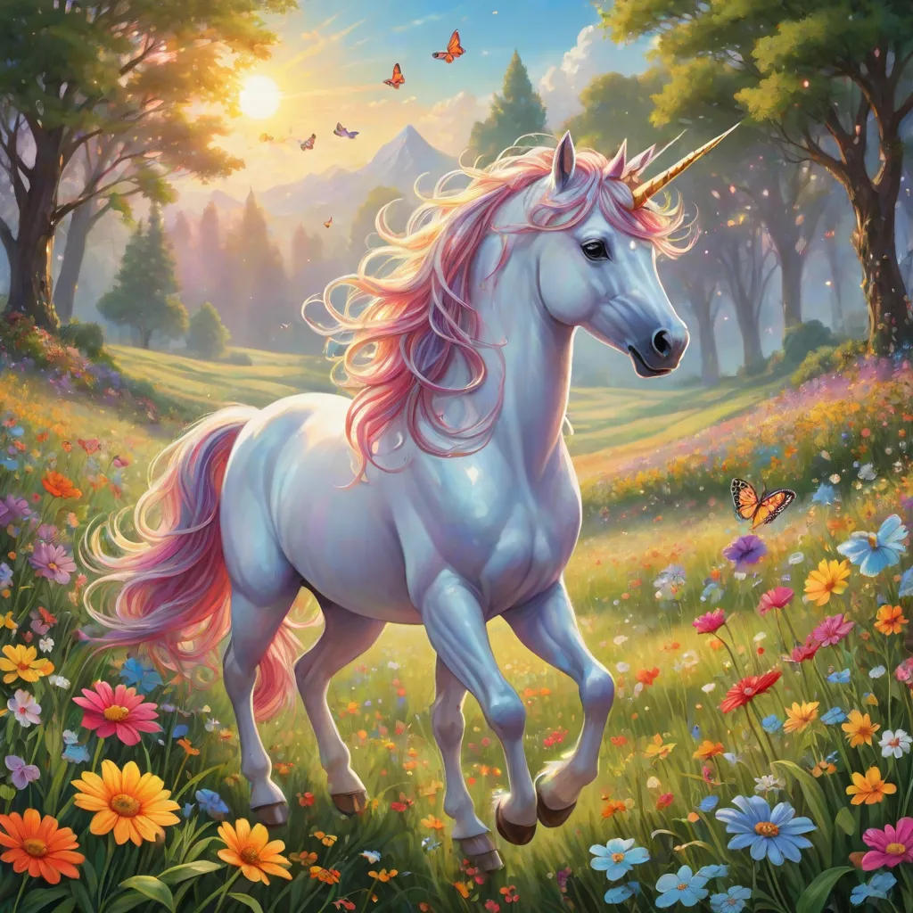 The Unicorn in the Garden