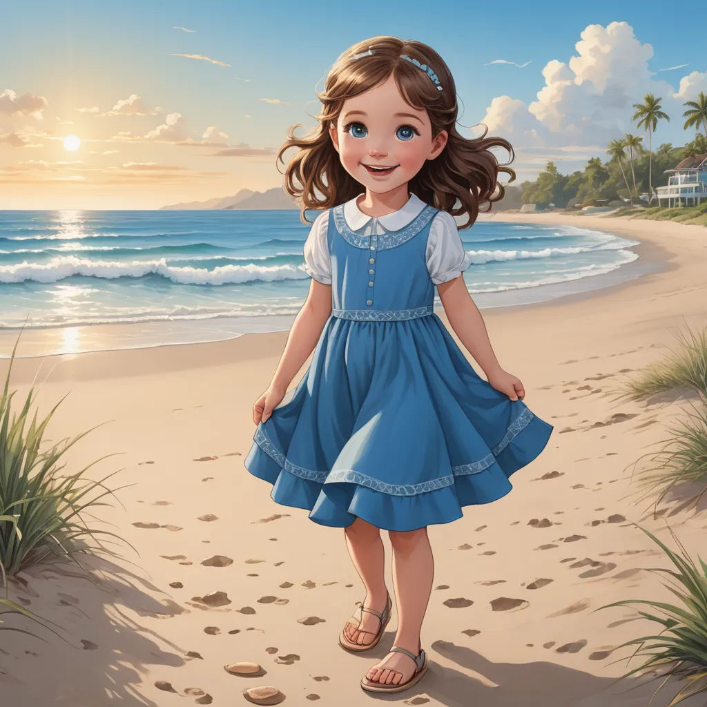 Adeline's Beach Adventure