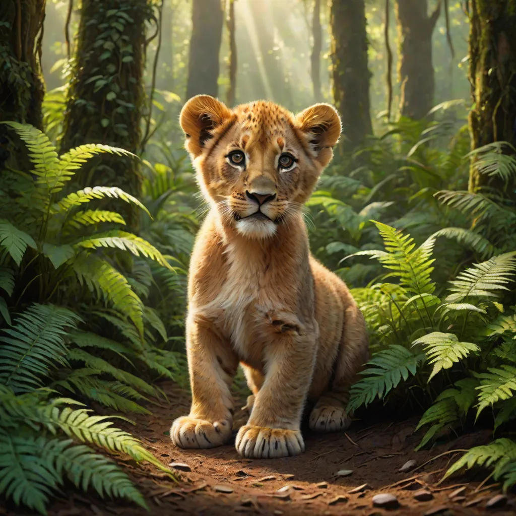 The Lost Lion Cub