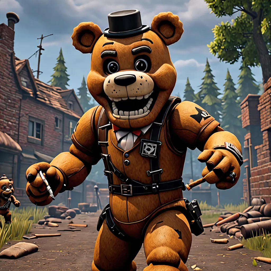 Freddy Fazbear's Fortnite Showdown