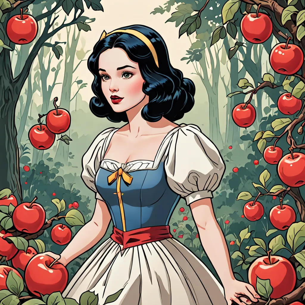 Snow White and the Poisoned Apple