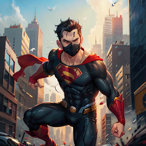 Superman's Adventures for a 4-year-old