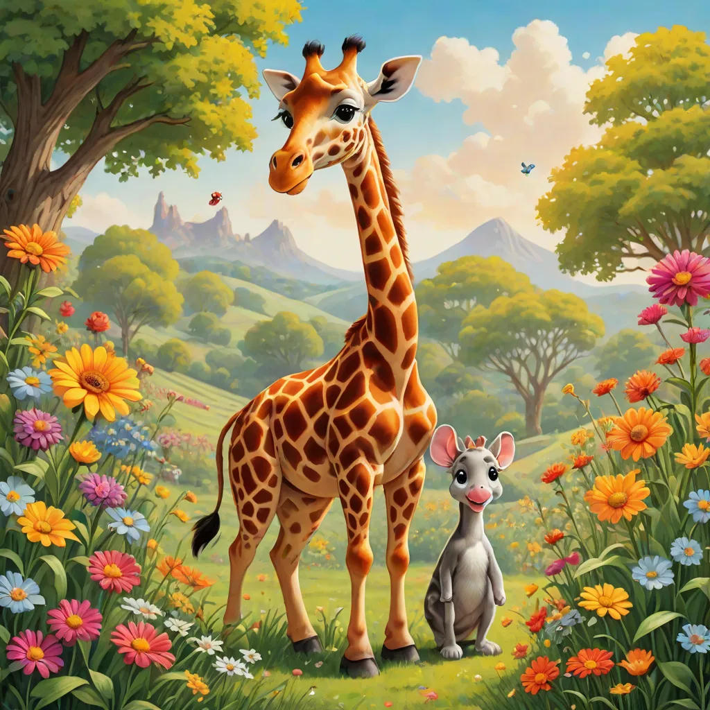 Girard the Giraffe and Moe the Mouse