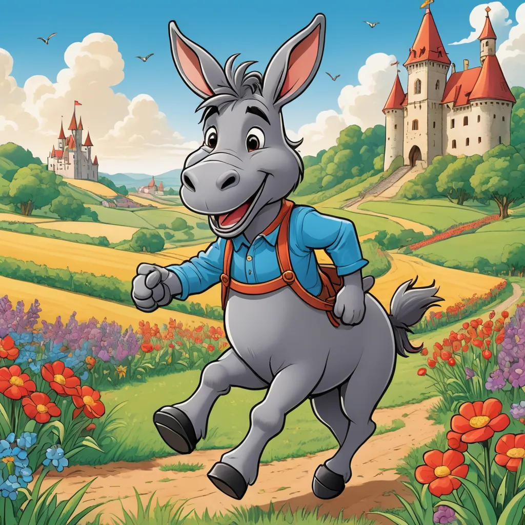 The Whimsical Adventures of Donny the Funny Donkey