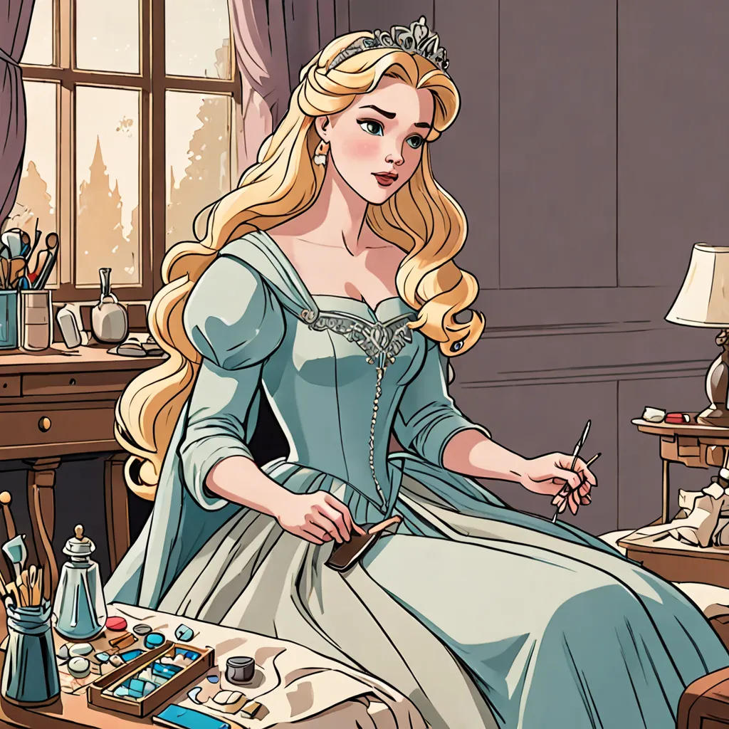 The Fashion Designer Princess: A Tale of Style and Creativity