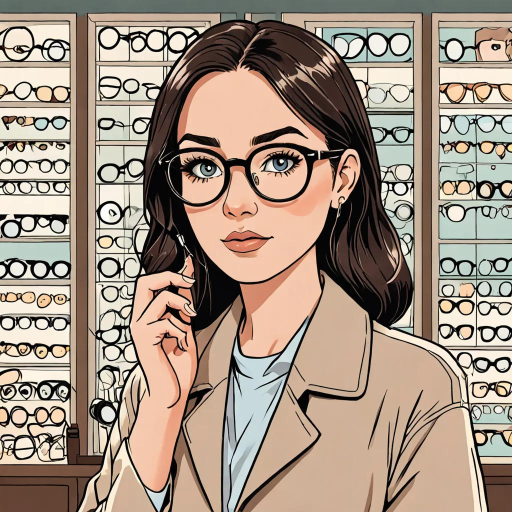 Lea and Roxi's Eye Exam Adventure