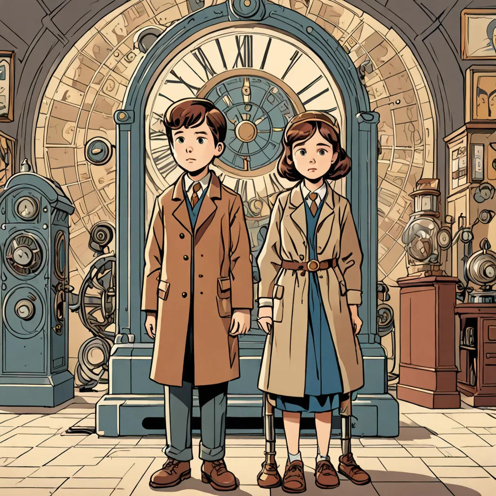 The Time-Traveling Twins: Adventures Through History