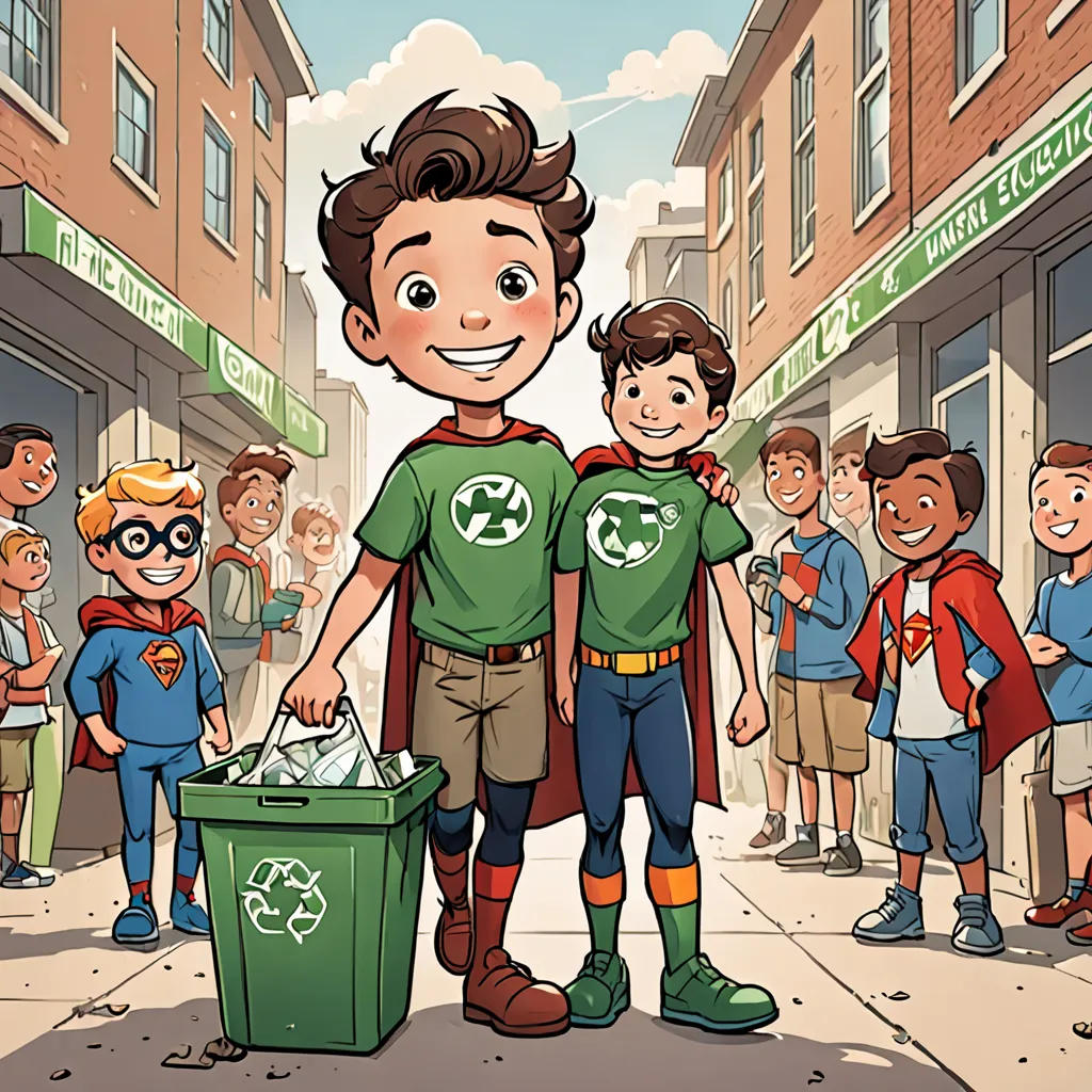 Super Sam And The Recycling Mission