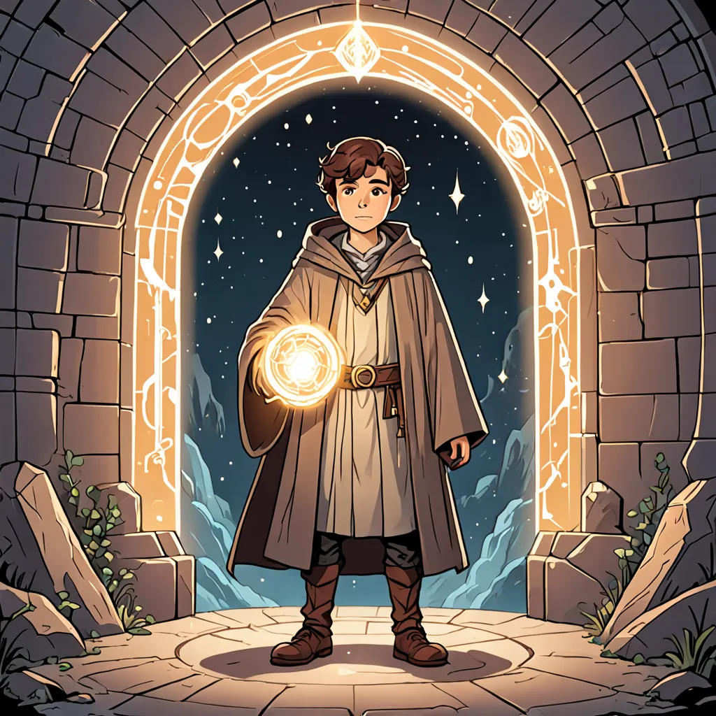 The Young Wizard's Magical Portal