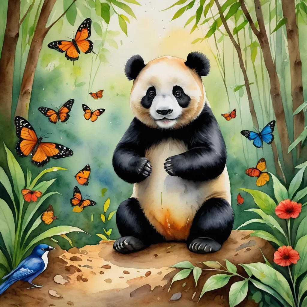 The Adventures of Panda Fufis in the Amazon Forest