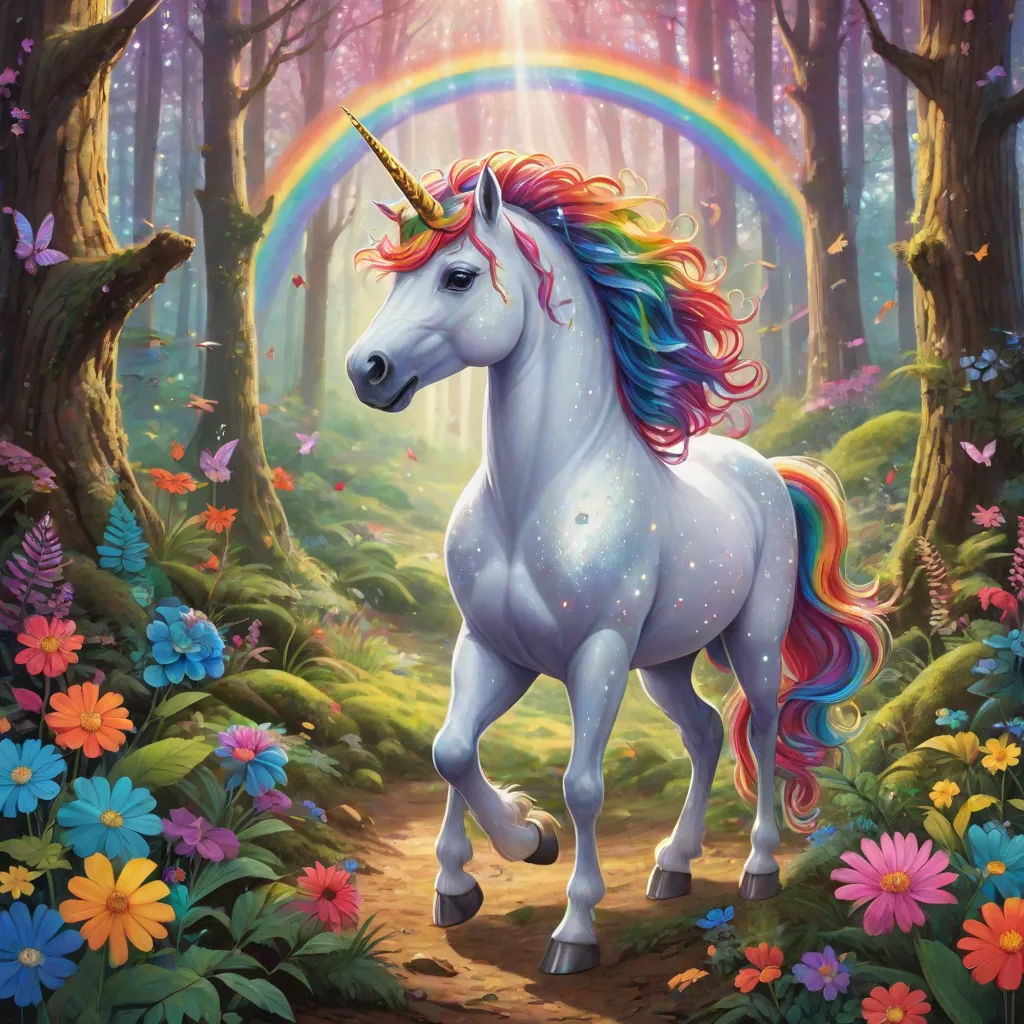 Sparkle's Adventure in the Enchanted Forest