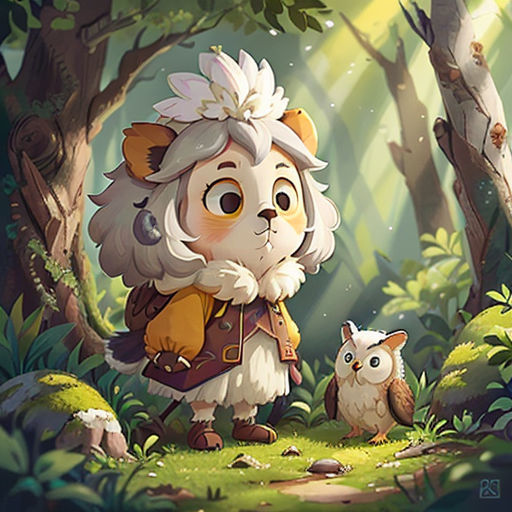 The Timid Sheep and the Lion's Mask