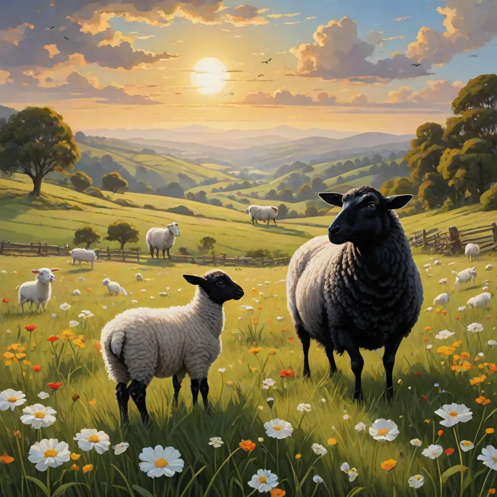 The Mischievous Adventures of Lamb and Crow